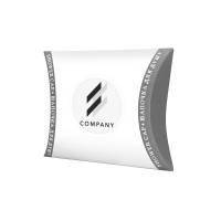 Шапочка для душа в коробочке, с логотипом на круглом стикере LR-SC47 HSG