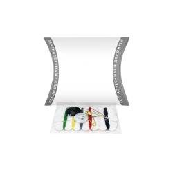 Швейный набор в коробочке с логотипом на круглом стикере LR-SK6 HSG 2