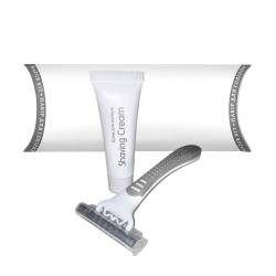 Набір для гоління в коробочці, з логотипом на круглому стікері LR-SK2 HSG 2