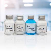 Шампунь 30 мл с логотипом на бумажной этикетке C-SH30LP HSG