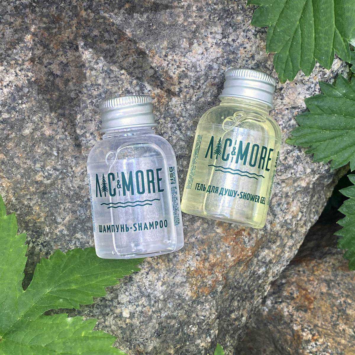 Гель для душу 30 мл з логотипом на прозорій плівці C-SG30LF HSG