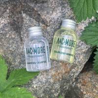 Гель 2в1 для волосся та тіла 30 мл з логотипом на прозорій плівці C-HB30LF HSG