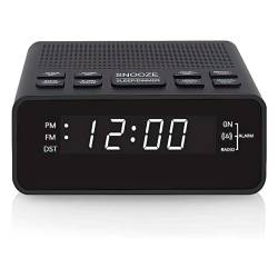Настільний годинник з будильником, з AM/FM радіо, диммером BT509 BT509 HSG 2