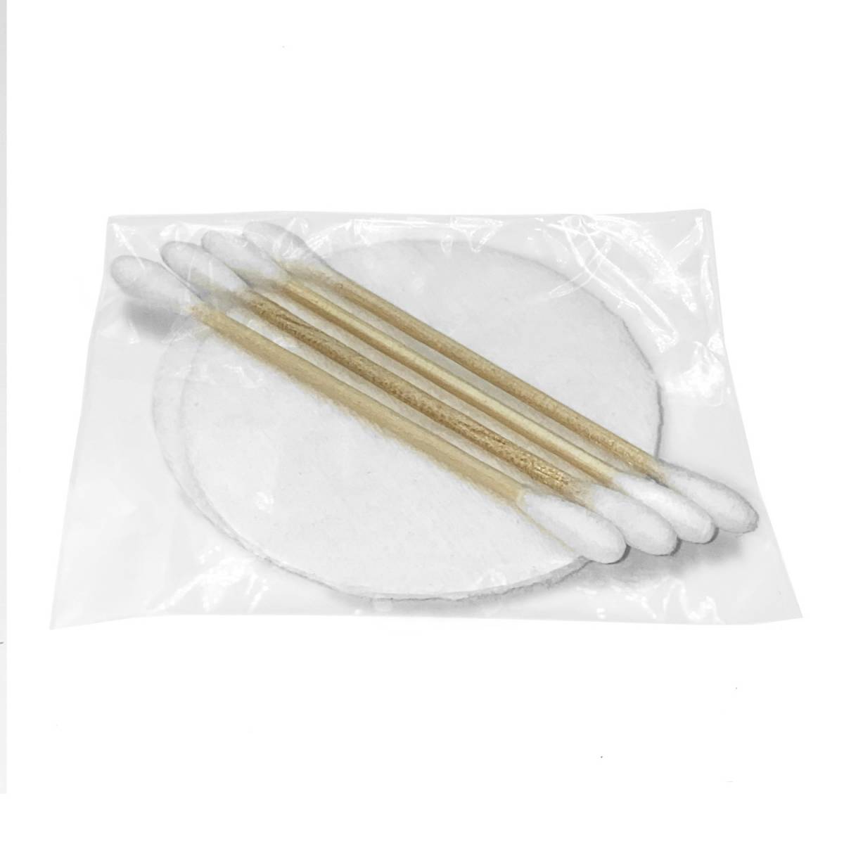 Косметический набор с бамбуковыми палочками для гостиниц в п/е упаковке VKB4/2 HSG