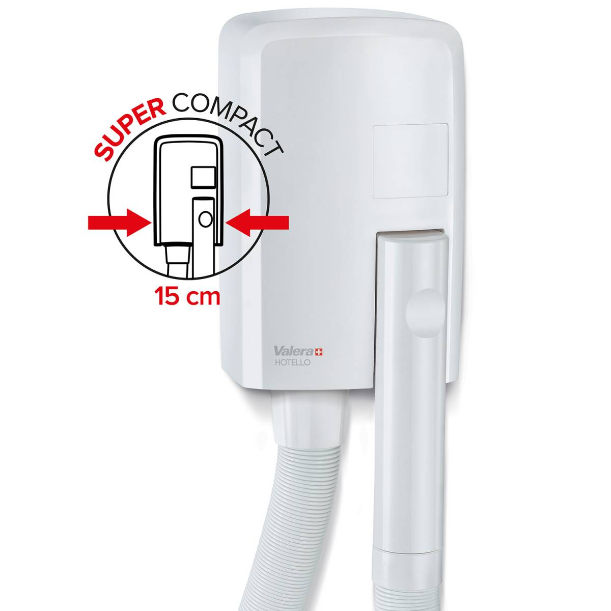 Фен настенный Valera Hotello Super AC для интенсивного использования 832.02/T Valera