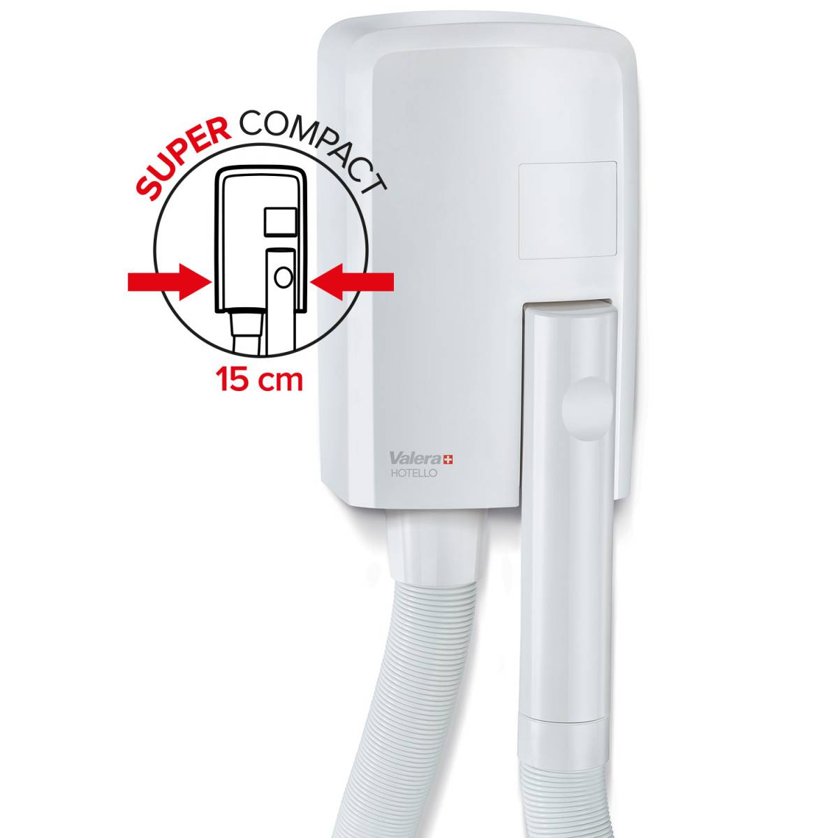 Фен настенный Valera Hotello BLDC для интенсивного использования 832.11/T Valera