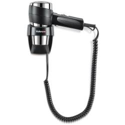 Фен Valera Action Super Plus 1600 Black настінний для готелів 542.06/038A Black Valera