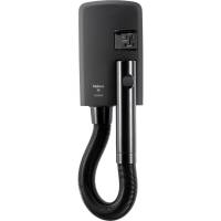 Фен Valera Hotello Shaver MATT-BLACK настінний для готелів зі шлангом і розеткою для електробритви 832.01/RT MATT-BLACK Valera