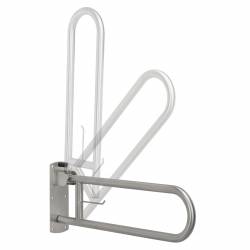Поручень для інвалідів відкидний MEDINOX зі стопором (BG0900CS) BG0900CS Mediclinics