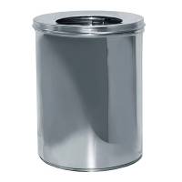 Урна для сміття 11л R-LINE з кришкою та тримачем мішка (M 811S) M811S Атма