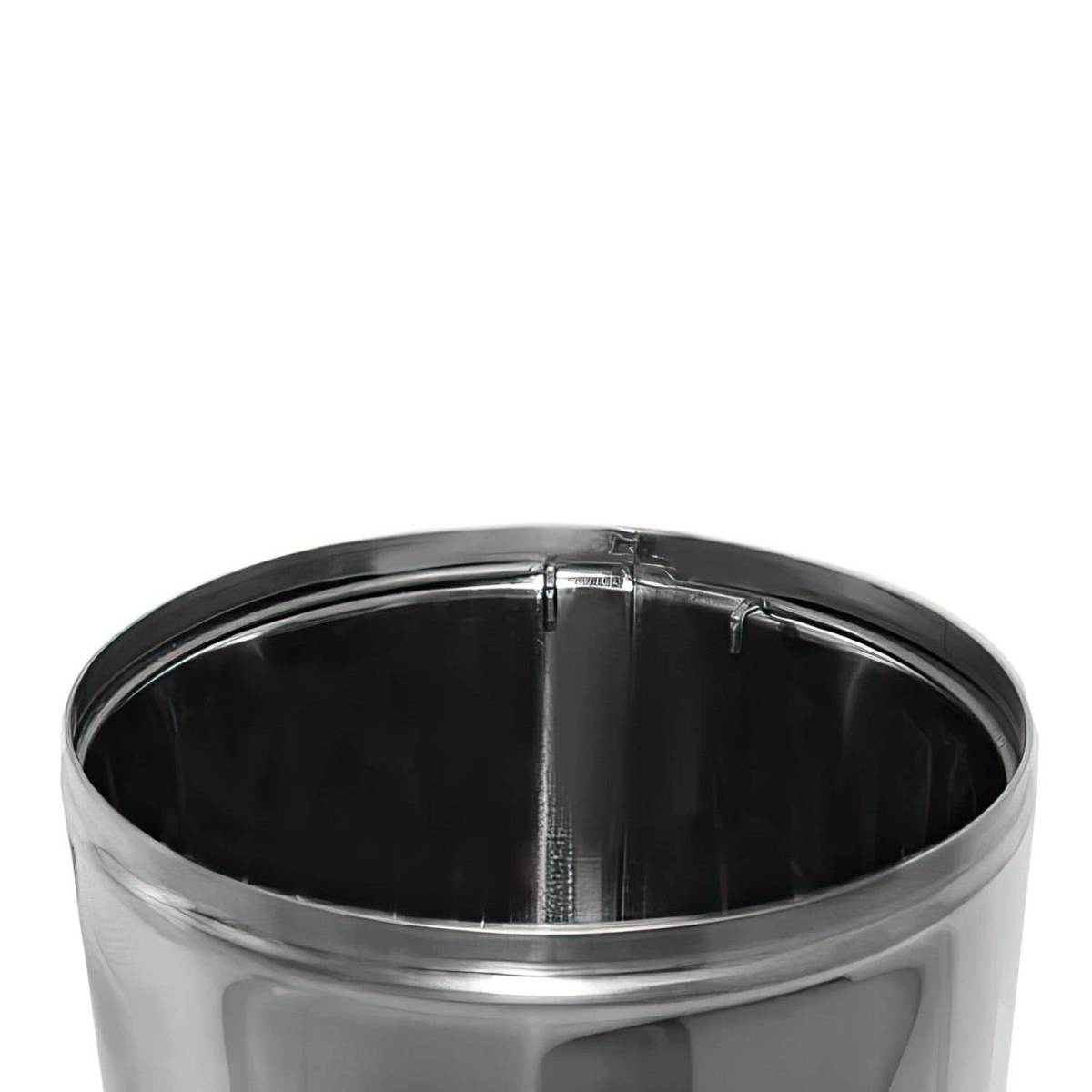 Урна для сміття 11л R-LINE з кришкою та тримачем мішка (M 811C) M811C Атма