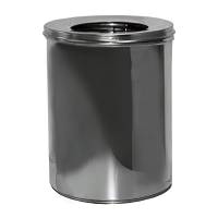 Урна для сміття 11л R-LINE з кришкою та тримачем мішка (M 811C) M811C Атма