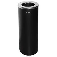 Урна для мусора 25л R-LINE с крышкой и держателем мешка (M 825Black) M825Black Атма