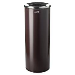 Урна для сміття 25л R-LINE з кришкою та тримачем мішка (M 825Brown) M825Brown Атма