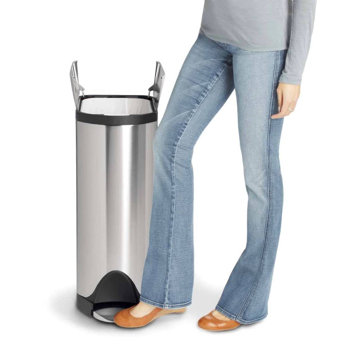 Урна с педалью 30л FPP BUTTERFLY (CW1824) CW1824 Simplehuman