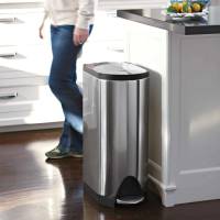 Урна с педалью 30л FPP BUTTERFLY (CW1824) CW1824 Simplehuman Урна с педалью 30л FPP BUTTERFLY (CW1824) CW1824 Simplehuman