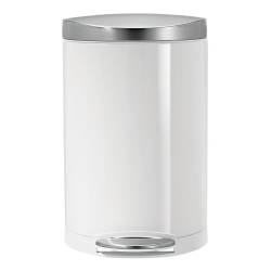 Урна з педаллю напівкругла 6л Simplehuman CW1835CB CW1835CB Simplehuman 2