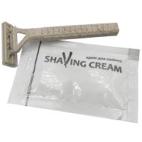 Набор для бритья ECO биоразлагаемая бритва и крем 10 мл SK2/S Eco HSG Набор для бритья ECO биоразлагаемая бритва и крем 10 мл SK2/S Eco HSG