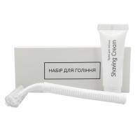 Набір для гоління в картонній коробочці з кремом для гоління в тубі C-SK2/T HSG