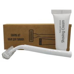 Набор для бритья Kraft для гостиниц с кремом для бритья 10 мл в тубе K-SK2/T HSG