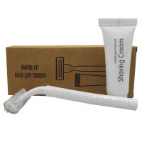 Набір для гоління Kraft для готелів з кремом для гоління 10 мл в тубі K-SK2/T HSG