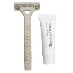 Набір для гоління Botanika, біорозкладна бритва та крем 10 мл BK-SK2/T Eco HSG 2