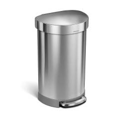 Урна с педалью полукруглая 45л FPP Delux CW2030 CW2030 Simplehuman