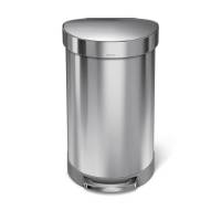 Урна з педаллю напівкругла 45л FPP Delux CW2030 CW2030 Simplehuman Урна з педаллю напівкругла 45л FPP Delux CW2030 CW2030 Simplehuman
