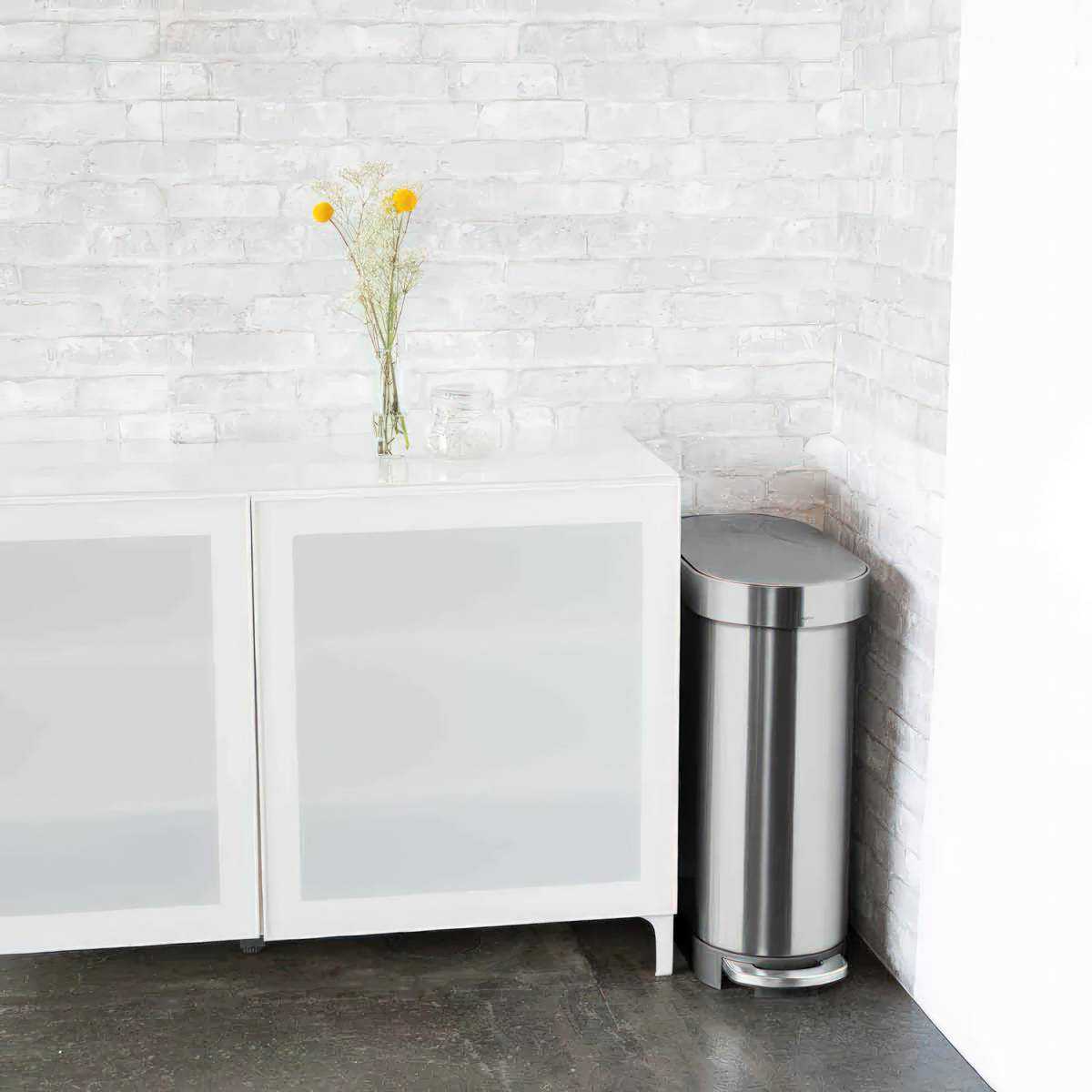 Урна з педаллю 45л FPP SLIM CW2044 Simplehuman