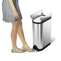Урна з педаллю 18л FPP BUTTERFLY CW2058 Simplehuman Урна з педаллю 18л FPP BUTTERFLY CW2058 Simplehuman