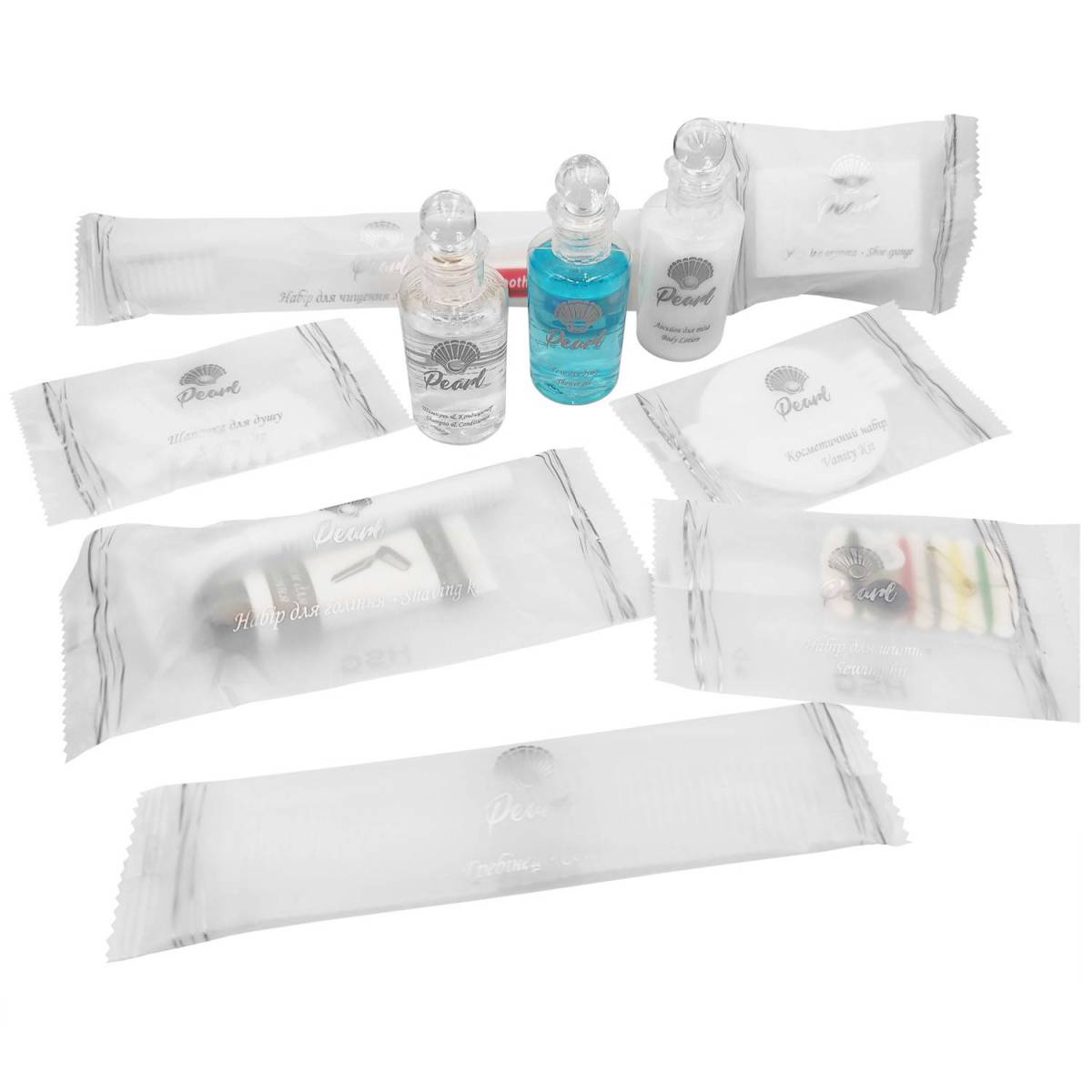 Швейный набор Pearl, Flow Pack одноразовый для гостиниц P-SK6 HSG