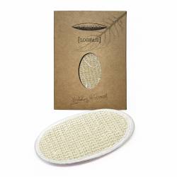 Мочалка для душа из сизаля Botanika в п/е и картонной коробочке BK-W14 HSG