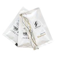 Шампунь 15 мл з логотипом замовника на круглій паперовій етикетці SACHET-R-SH15LP HSG