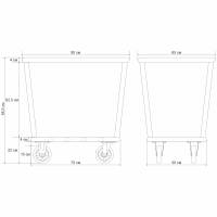 Візок для білизни LT3 LT3 HSG