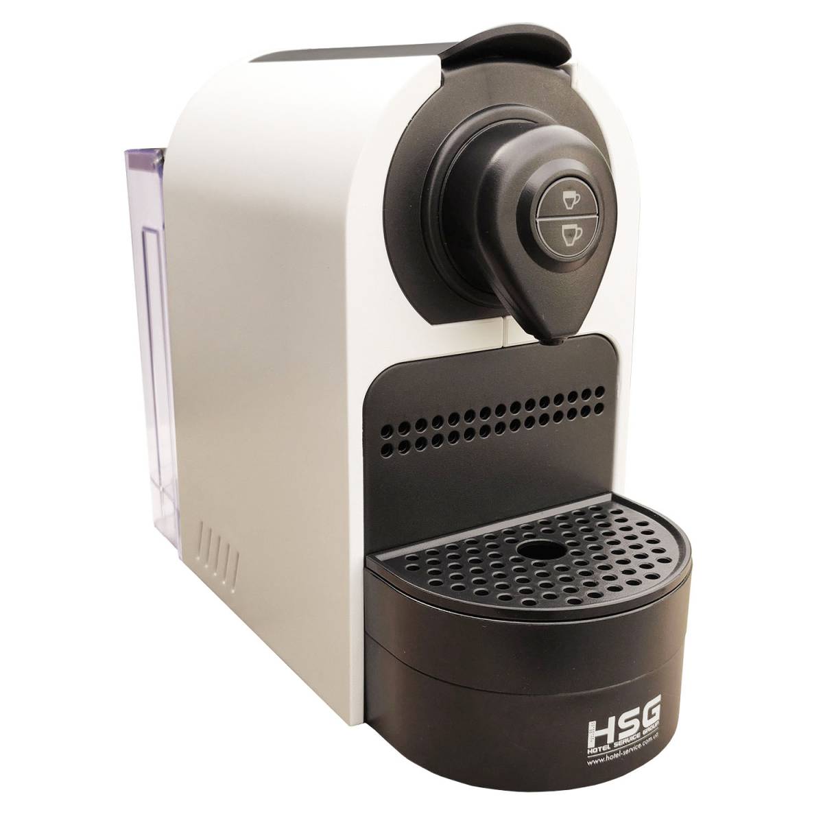 Набор гостеприимства - кофеварка, электрочайник, поднос деревянный N42+H1268+HS-201 White HSG