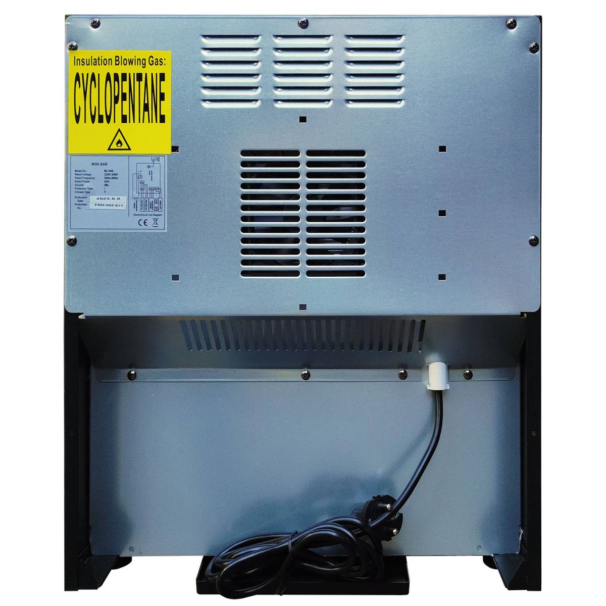 Міні-бар BC-30A термоелектричний для готелів BC-30A HSG