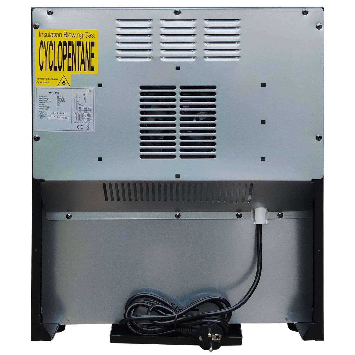 Міні-бар BC-30AF термоелектричний для готелів BC-30AF HSG