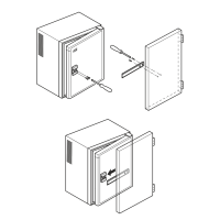 Направляющая фасада, крепление для двери мини-бара, холодильника door-slide HSG