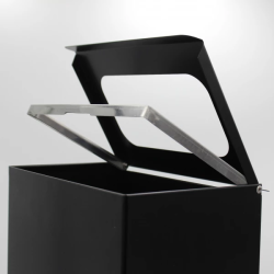 Урна для мусора 20л S-LINE Black M120Black АТМА 2