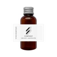 Гель 2в1 для волос и тела 32 мл с логотипом заказчика на бумажной этикетке Bk-HB32LP HSG