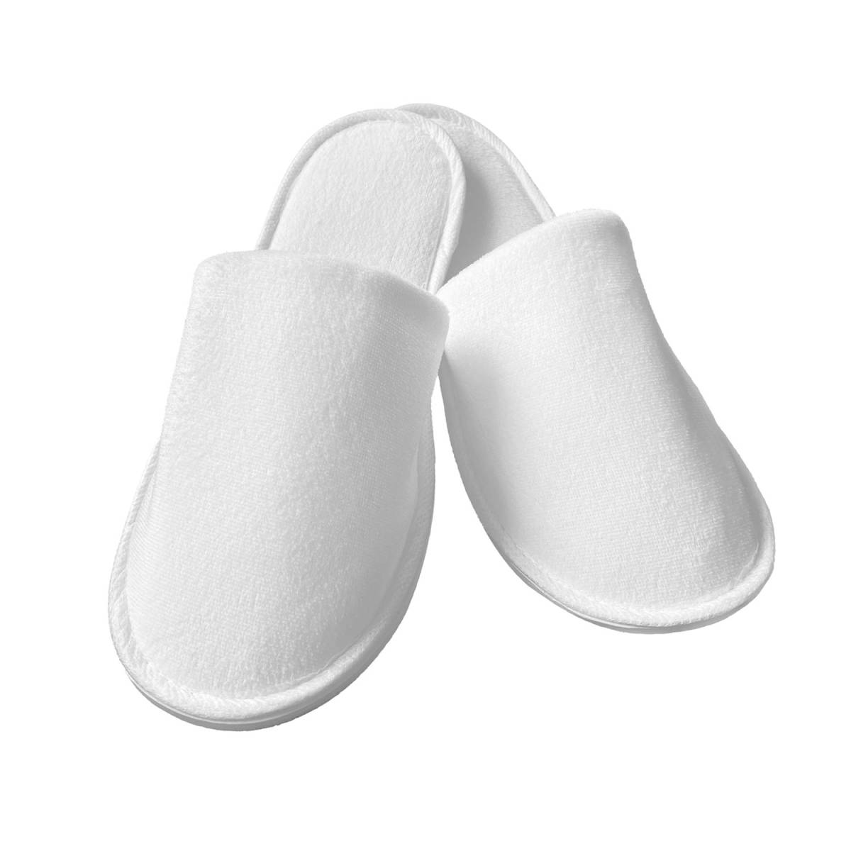 Тапочки велюровые закрытые для гостиниц, подошва EVA 4 мм V2E4 HSG