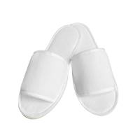 Тапочки велюрові відкриті для готелів, підошва EVA 4 мм V1E4 HSG Тапочки велюрові відкриті для готелів, підошва EVA 4 мм V1E4 HSG