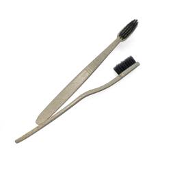 Зубна щітка з пресованої соломи 18 см. STB9 HSG 2