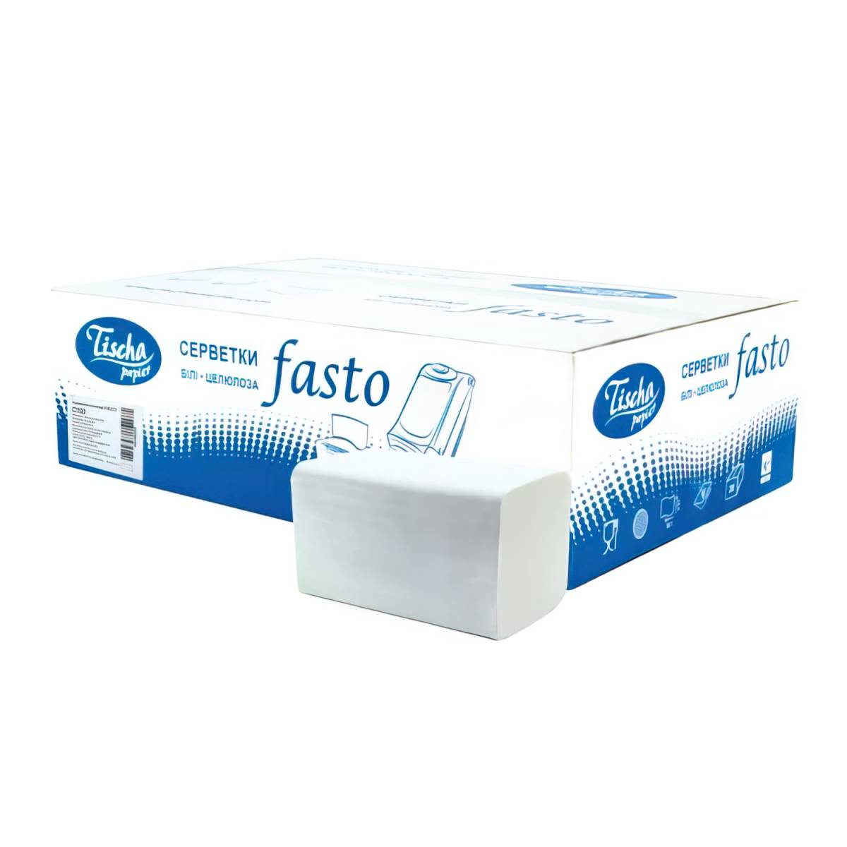 Салфетки столовые FASTO 20 упаковок (C190) C190 Tischa Papier