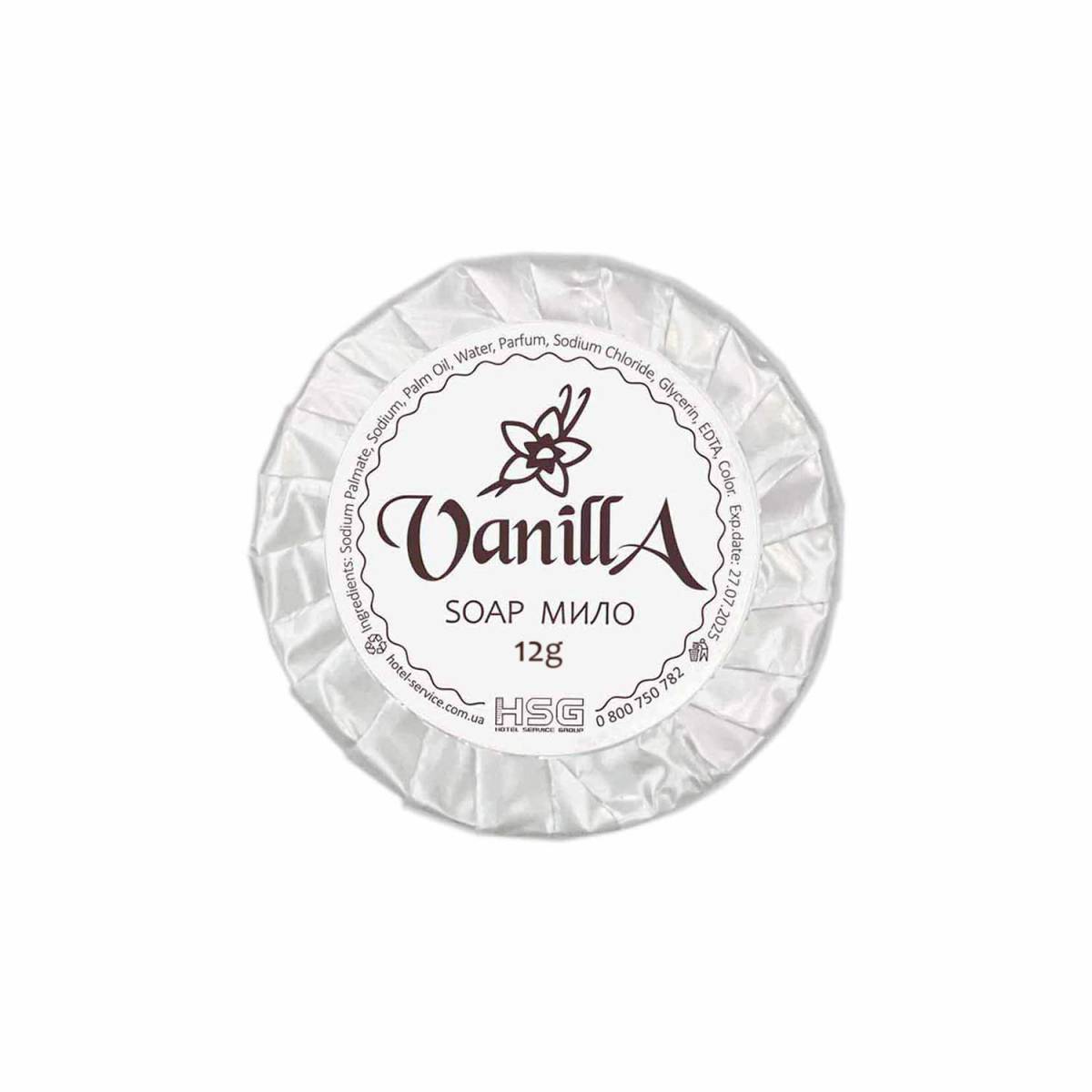 Мыло гостиничное 12 гр "Vanilla" 100 шт. комплект SO12-V HSG