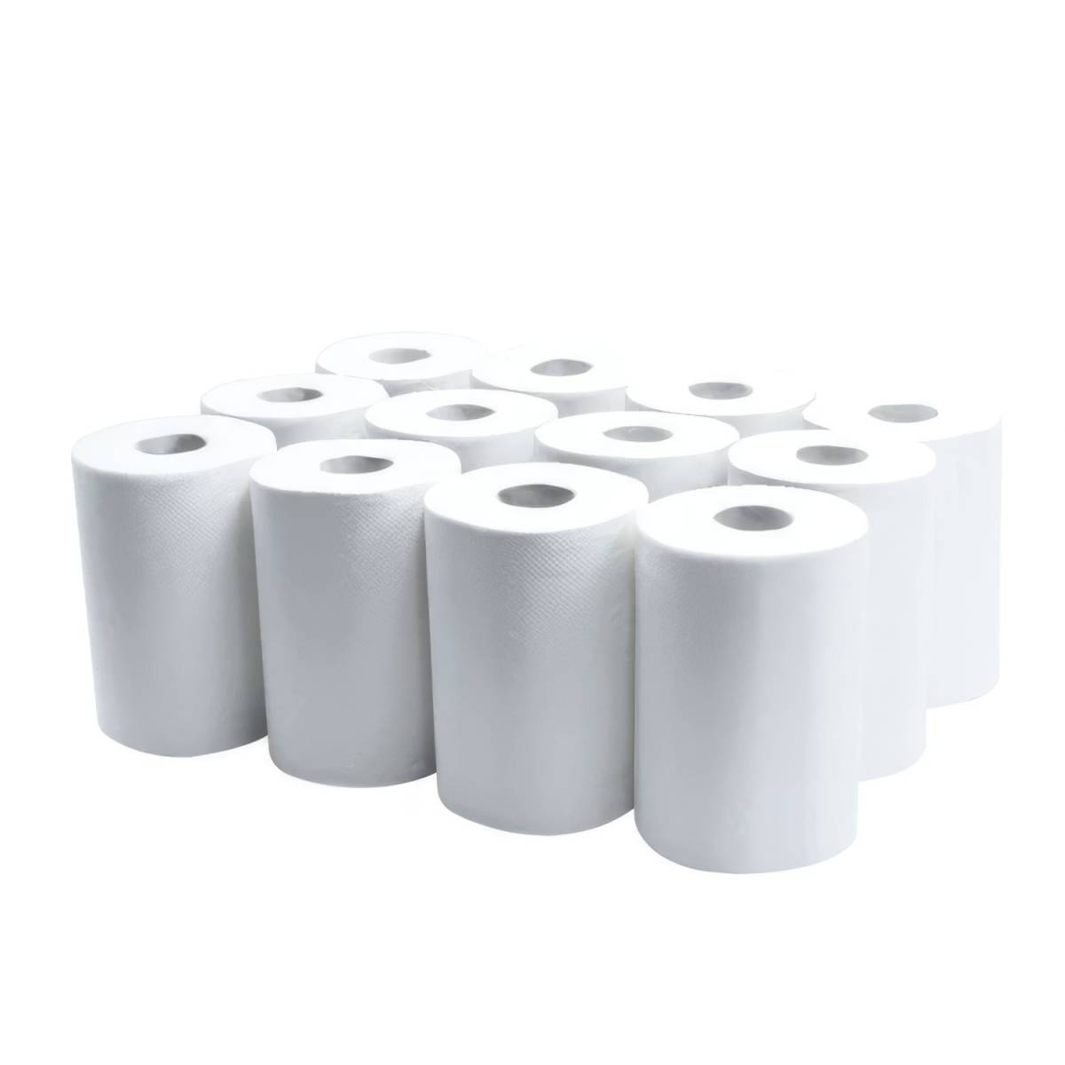Полотенца бумажные в рулоне Premium MINI (упаковка 12 рулонов по 300 отрывов) 143000 Tischa Papier