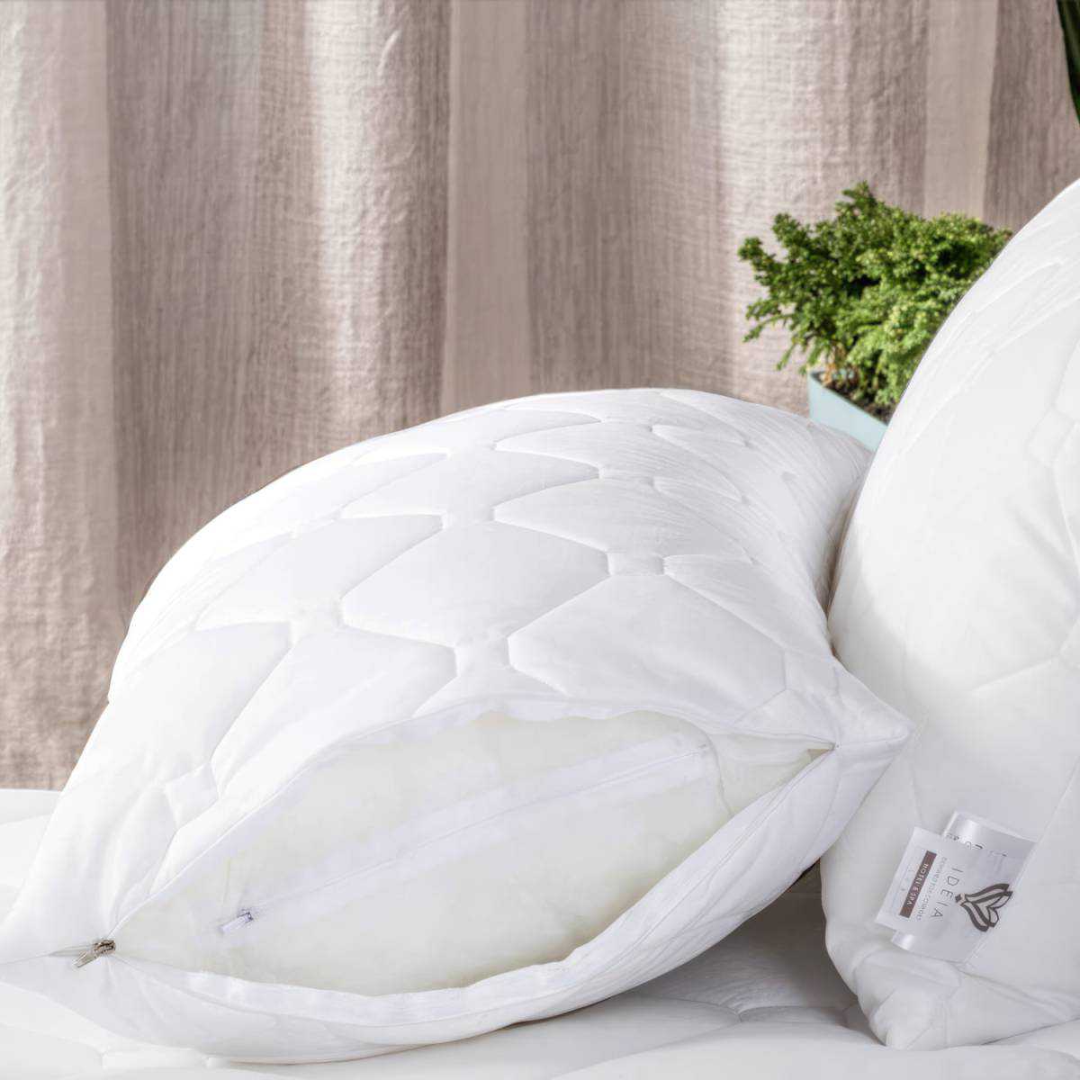 Подушка со стеганным чехлом на молнии Hotel & Spa Standart+ 8-310xх HSG