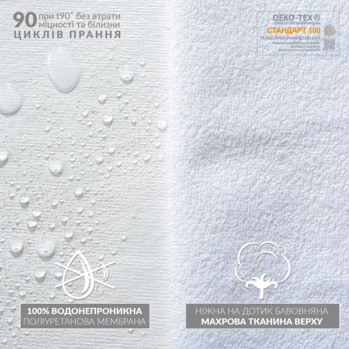 Наволочка Hotel & Spa Aqua-Stop водонепроникна 50х70 см 8-11732 HSG