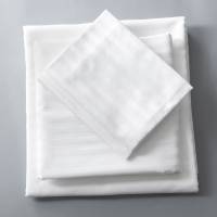 Простирадло Hotel & Spa біле у смужку 8-11xxx HSG