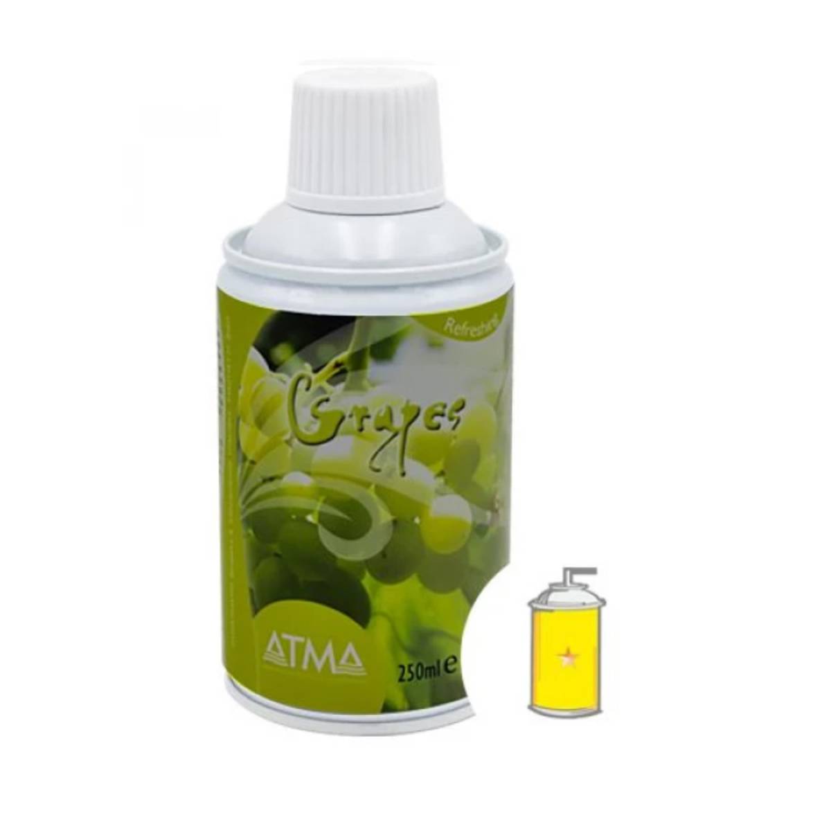 Аерозольний балончик 250мл, Греція (GRAPES) 12-04-0006 Spring Air